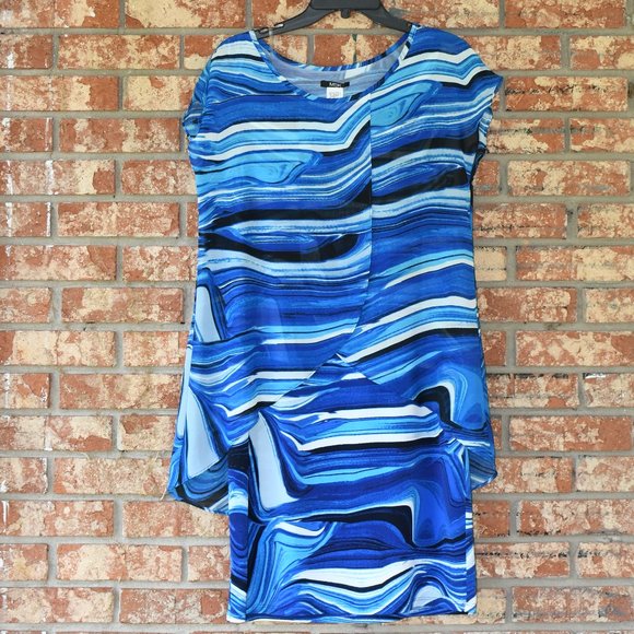 MSK Multicolored Dress NWT - Picture 1 of 3